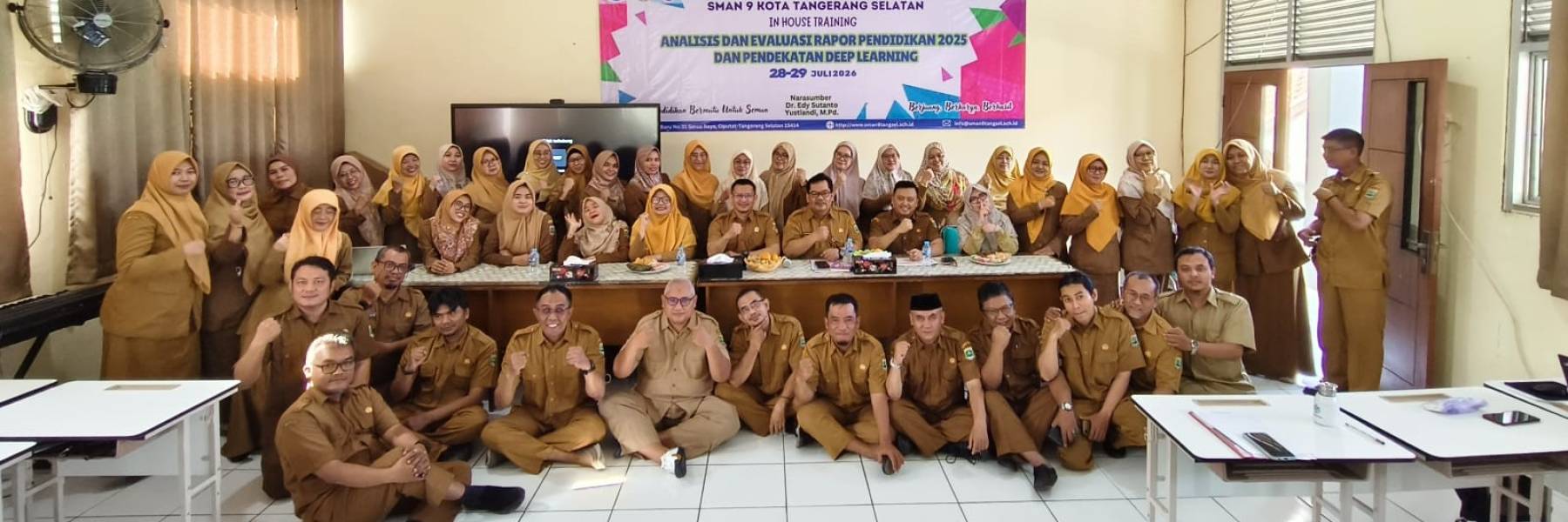 IN HOUSE TRAINING RAPOR PENDIDIKAN 2025 PADA 28-29 JULI 2026